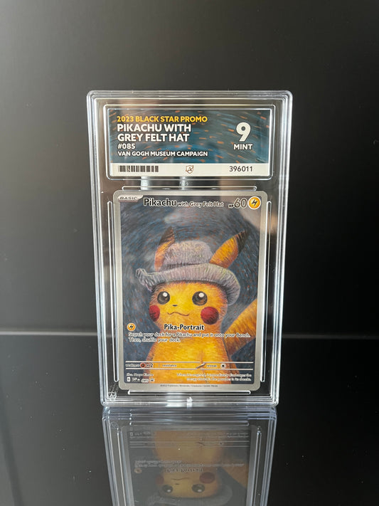 Pikachu with Grey Felt Hat #85 Pokemon Promo ACE MINT 9