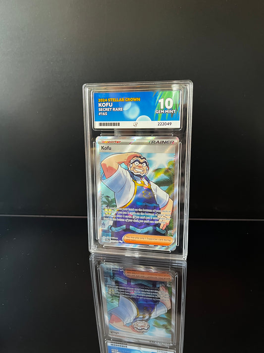 Kofu #165 Pokemon Stellar Crown ACE GEM MINT 10