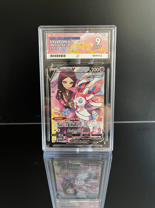 Sylveon V #TG14 Pokemon Brilliant Stars ACE MINT 9