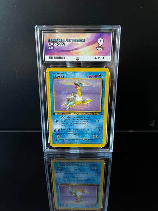 Lapras [1st Edition] #25 ACE MINT 9 Pokemon Fossil