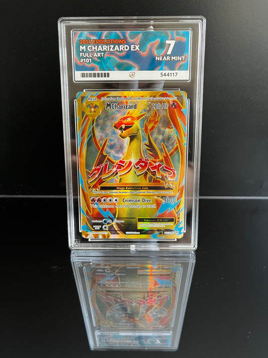 M Charizard EX #101 Pokemon Evolutions ACE NEAR MINT 7