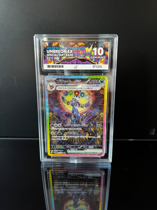 Umbreon Ex #217 ACE GEM MINT 10 Pokemon Japanese Terastal Festival