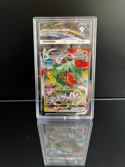 Rayquaza VMAX #101 Pokemon Crown Zenith ACE MINT 9