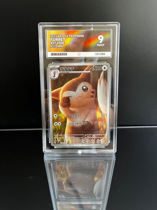 Furret #110 Pokemon Japanese Battle Partners ACE MINT 9