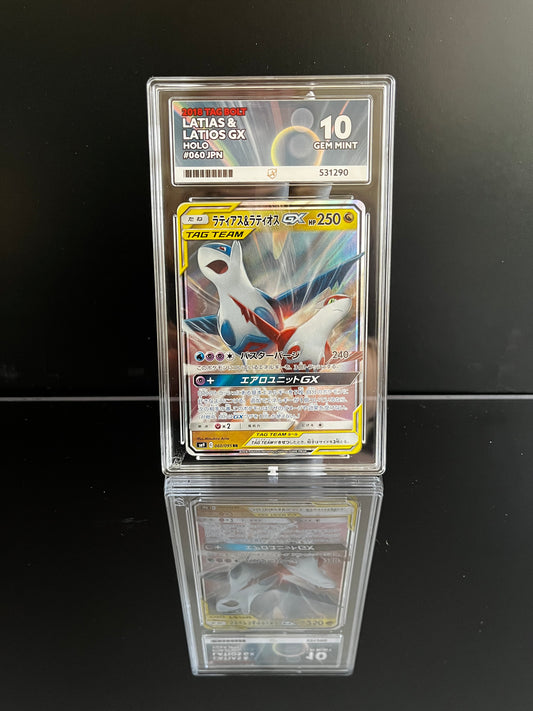 Latias & Latios GX #60 Pokemon Japanese Tag Bolt ACE Gem Mint 10
