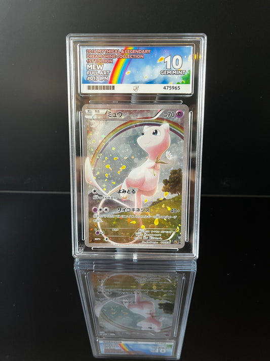 Mew #17 Pokemon Japanese Dream Shine Collection ACE GEM MINT 10