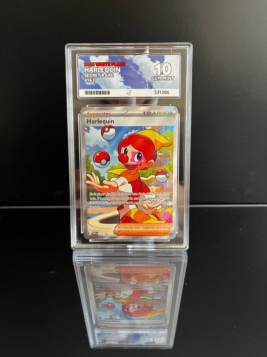Harlequin #163 Pokemon White Flare ACE Gem Mint 10