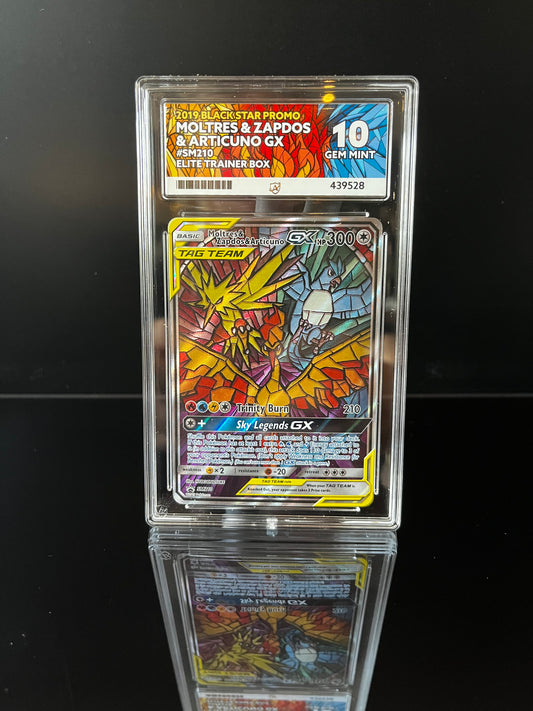 Moltres & Zapdos & Articuno GX #SM210 Pokemon Promo ACE Gem Mint 10