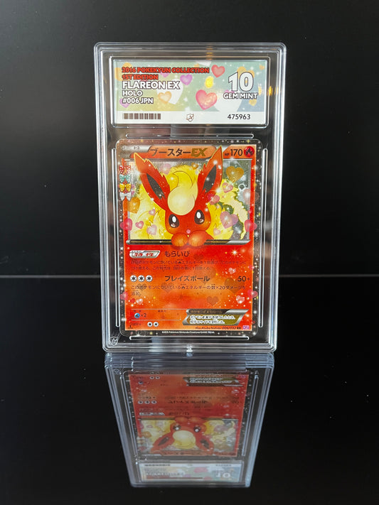 Flareon EX #6 Pokemon Japanese PokeKyun Collection ACE 10