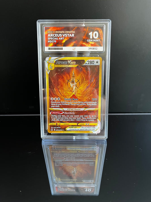 Arceus VSTAR #GG70 Pokemon Crown Zenith ACE Gem Mint 10