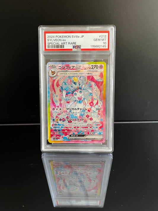 Sylveon Ex #212 Pokemon Japanese Terastal Festival PSA 10