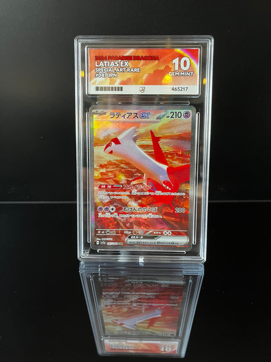 Latias EX #87 Pokemon Japanese Paradise Dragona ACE GEM MINT 10