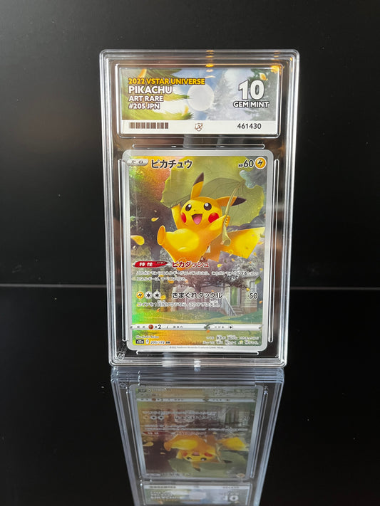 Pikachu #205 Pokemon Japanese VSTAR Universe ACE GEM MINT 10