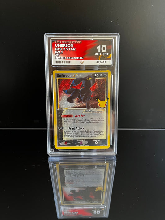 Umbreon #17 Pokemon Celebrations ACE Gem Mint 10