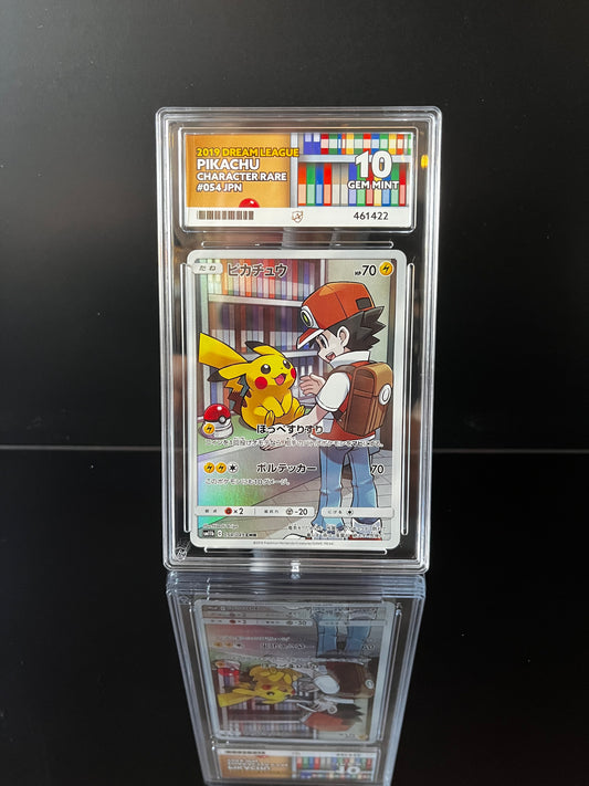 Pikachu #54 Pokemon Japanese Dream League ACE GEM MINT 10