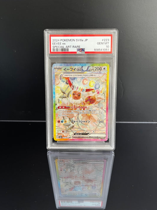 Eevee Ex #223 Pokemon Japanese Terastal Festival PSA 10
