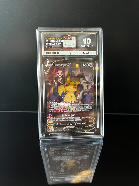 Mimikyu V #TG16 Pokemon Brilliant Stars ACE GEM MINT 10