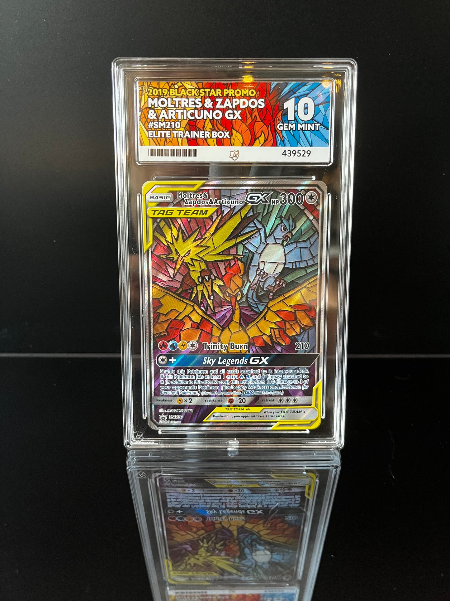 Moltres & Zapdos & Articuno GX #SM210 Pokemon Promo ACE GEM MINT 10