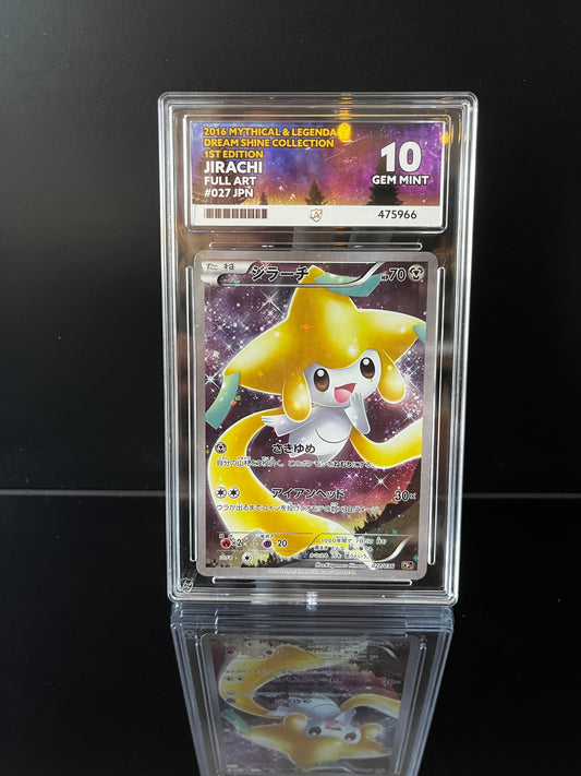 Jirachi #27 Pokemon Japanese Dream Shine Collection ACE GEM MINT 10