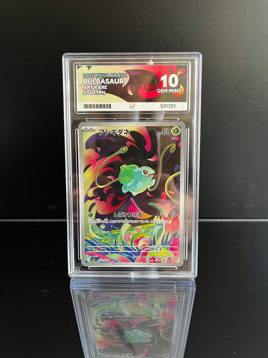 Bulbasaur #64 Pokemon Japanse Mega Brave ACE Gem Mint 10