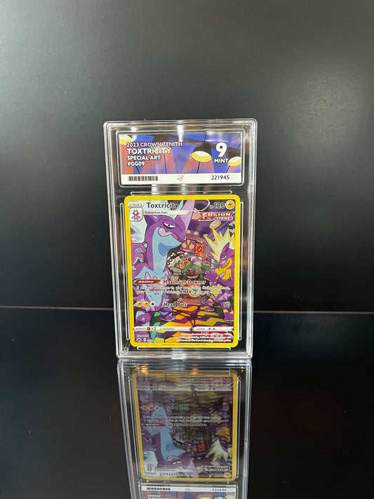 Toxtricity #GG09 Pokemon Crown Zenith ACE MINT 9