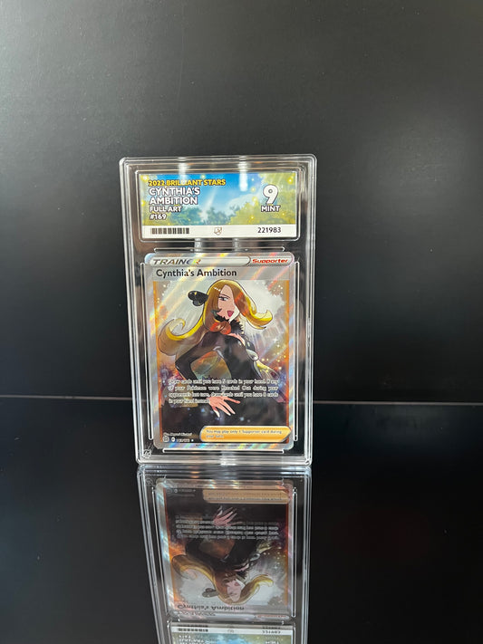 Cynthia's Ambition #169 Pokemon Brilliant Stars ACE MINT 9