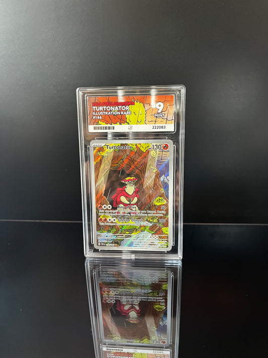 Turtonator #146 Pokemon Stellar Crown ACE MINT 9