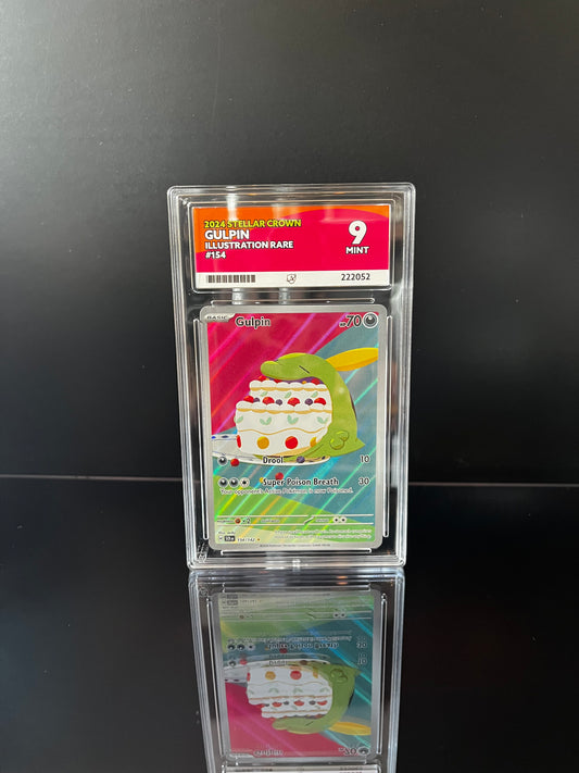 Gulpin #154 Pokemon Stellar Crown ACE MINT 9
