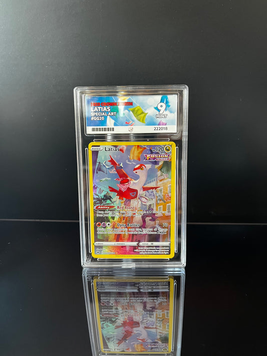 Latias #GG20 Pokemon Crown Zenith ACE MINT 9