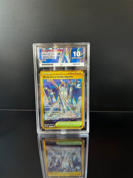 Area Zero Underdepths #174 Pokemon Stellar Crown ACE GEM MINT 10