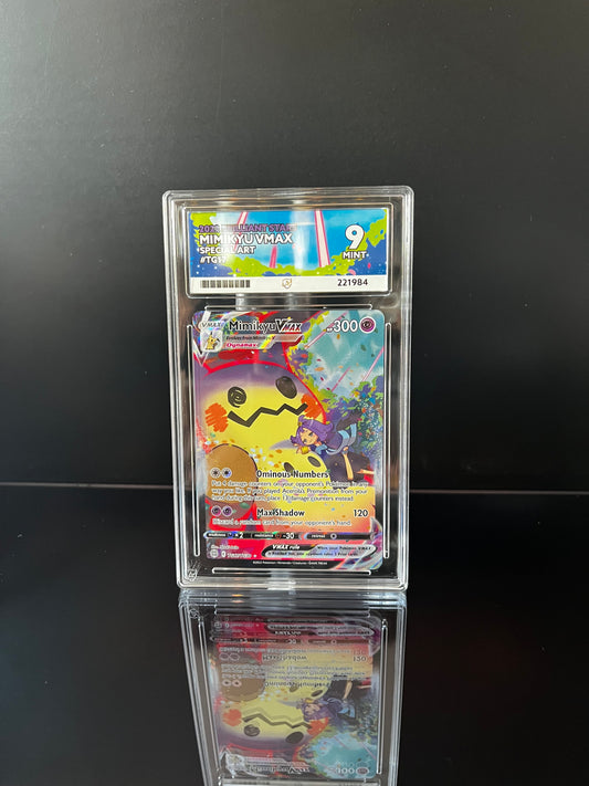 Mimikyu VMAX #TG17 Pokemon Brilliant Stars ACE MINT 9
