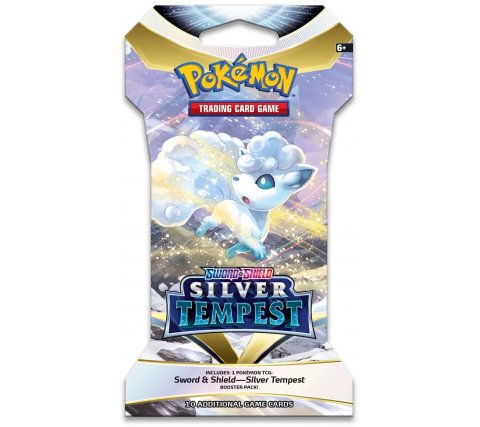 Pokémon: Sleeved Booster Sword & Shield - Silver Tempest